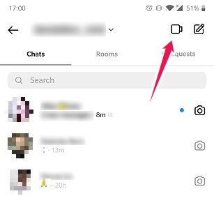 How To Start Group Video Chat Android Instagram Start Video Call