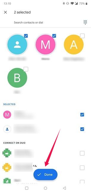How To Start Group Video Chat Android Meet Done