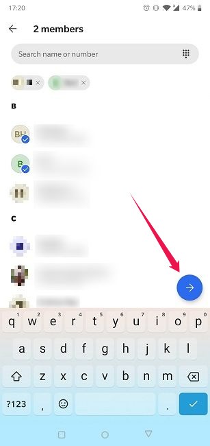 How To Start Group Video Chat Android Signal Add Participants