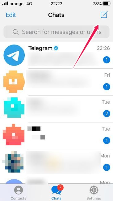 How To Start Group Video Chat Android Telegram New Chat