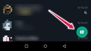 How To Start Group Video Chat Android Whatsapp New Message Button