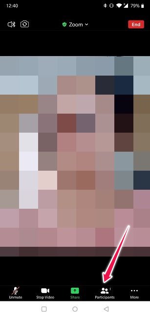 How To Start Group Video Chat Android Zoom Add More Participants