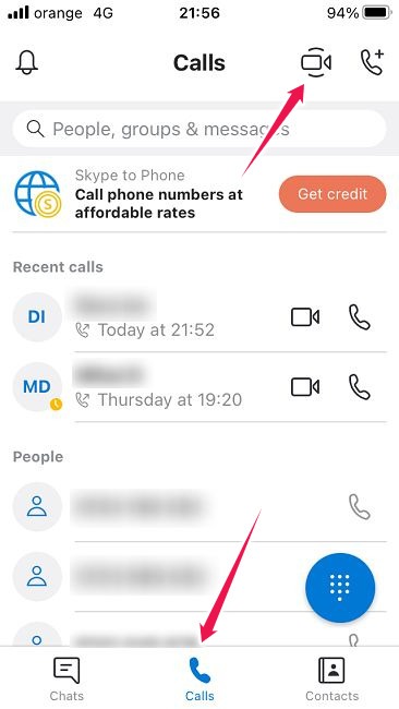 How To Start Group Video Chat Ios Skype New Video Call