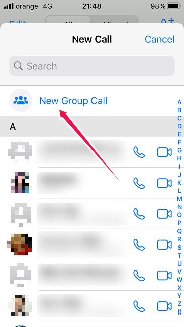 How To Start Group Video Chat Ios Whatsapp Create New Group
