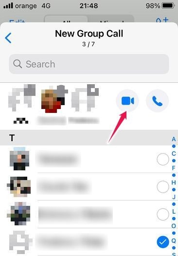 How To Start Group Video Chat Ios Whatsapp Get Started Group Calling