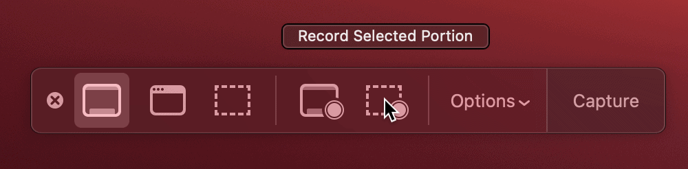 Record Screen Screenshot Portion 1