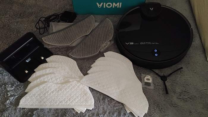 Viomi V3 Max Robot Vacuum Review Box