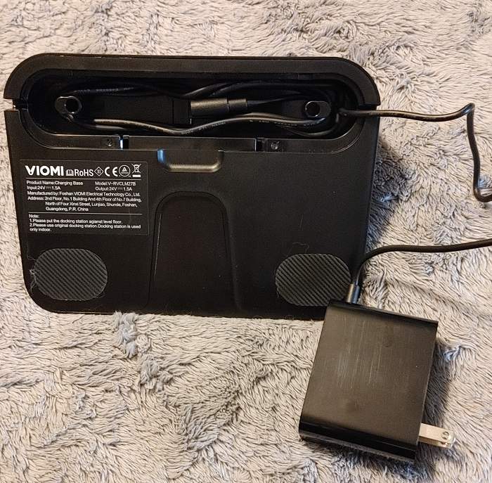 Viomi V3 Max Robot Vacuum Review Cord