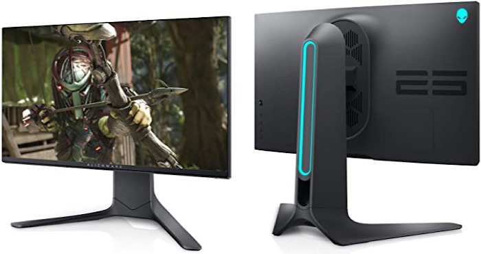 Alienware Gaming Monitor Front Back