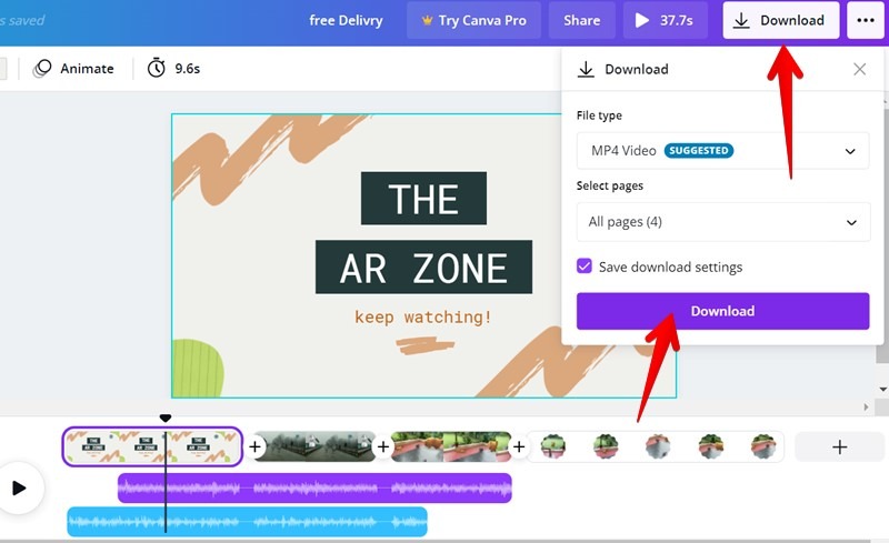 Canva Video Editor Download