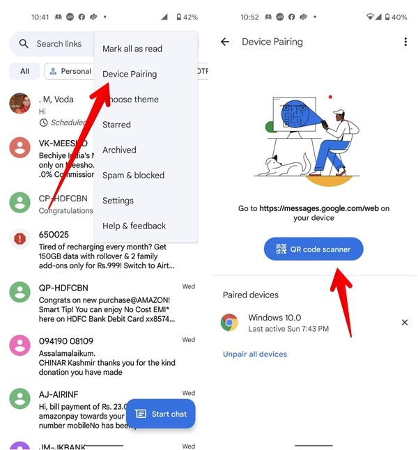 Google Messages View On Pc