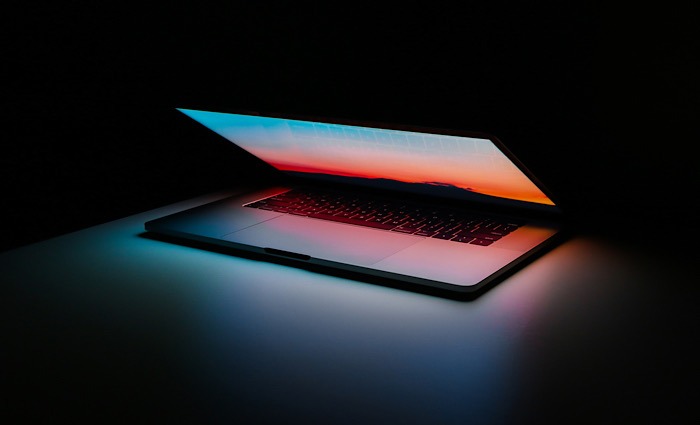 Hacked Info Dark Web Closed Laptop