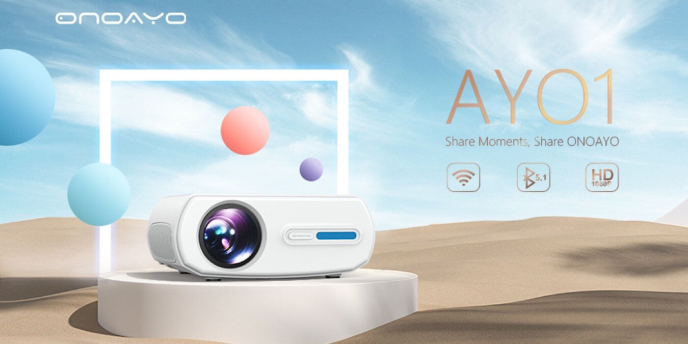 Onoayo A01 Wi Fi Projector Featured