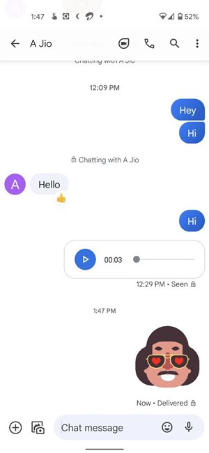 Rcs Messages Features
