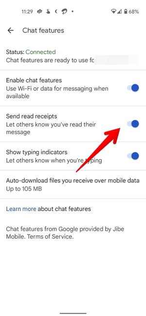 Rcs Messages Read Receipts
