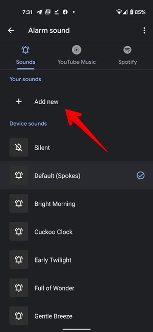 Ringtone Android Iphone Alarm Custom