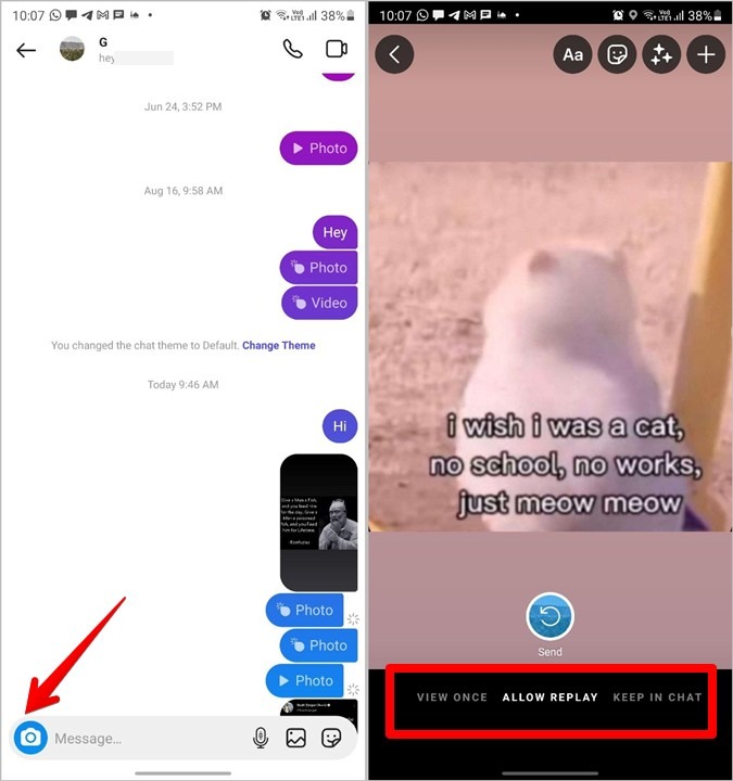Screenshot Notify Instagram View Once
