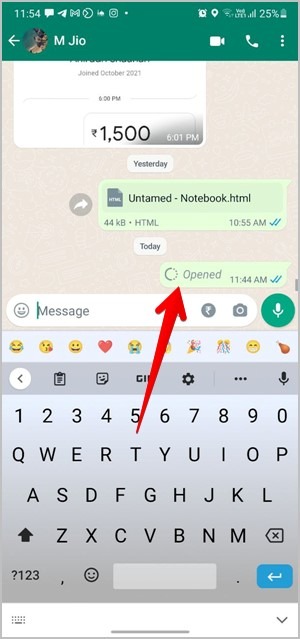 Screenshot Notify Whatsapp View Once