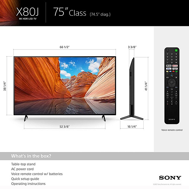 Sony 75 Google Tv Unboxed