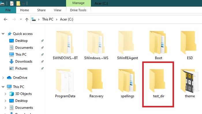 Wsl Install Create Directory Verified