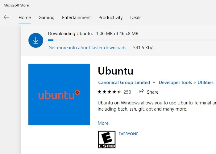 Wsl Install Downloading Wsl From Store