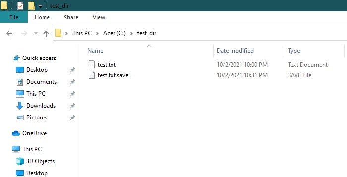 Wsl Install File Saved