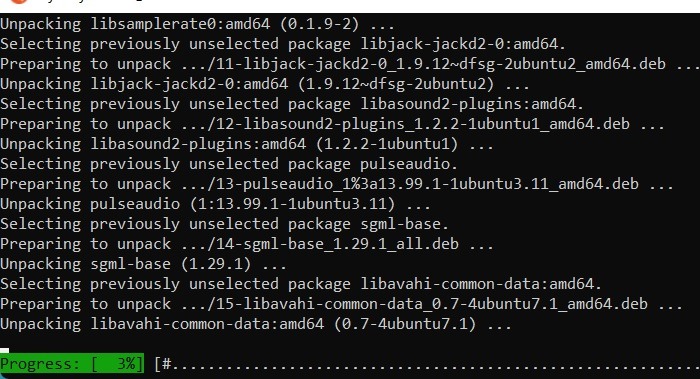 Wsl Install Gedit Installing