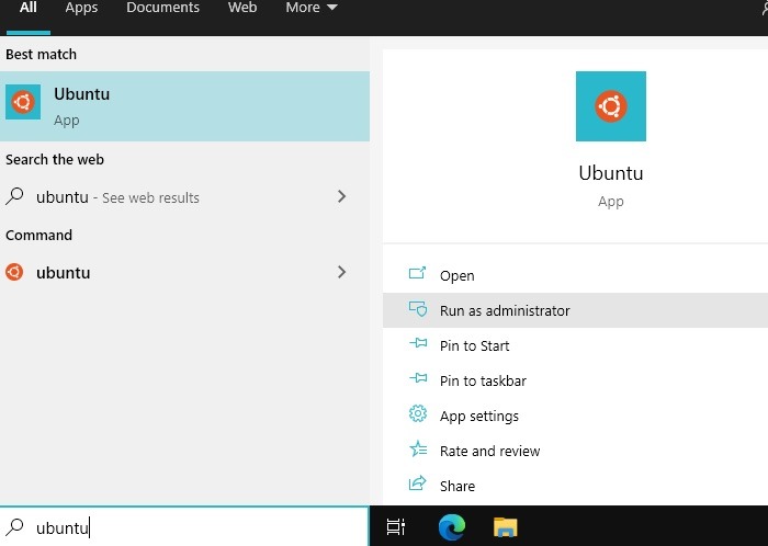 Wsl Install Launch Downloaded Distro