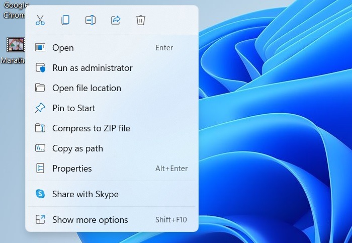 Win11 Context Menus Classic Menu Restored
