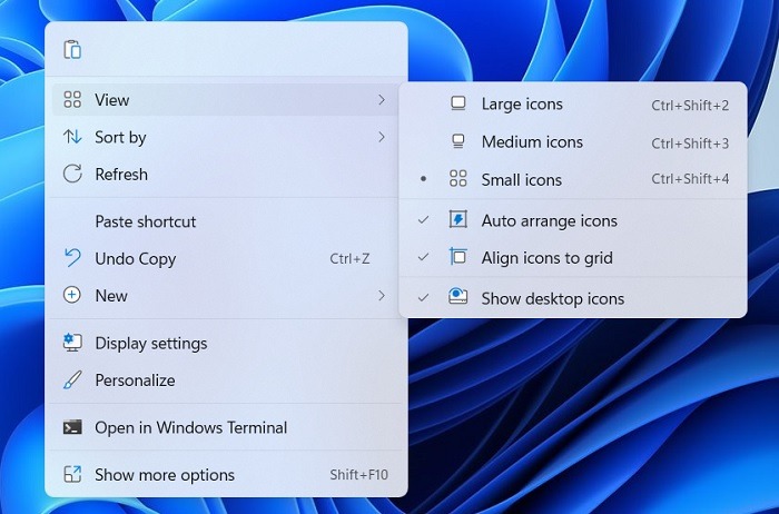 Win11 Context Menus Classic Menu In Desktop
