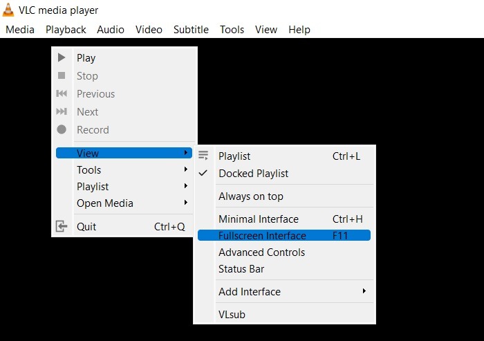 Win11 Context Menus Vlc