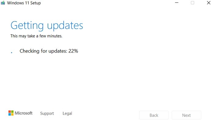 Windows11 Install Iso Updating