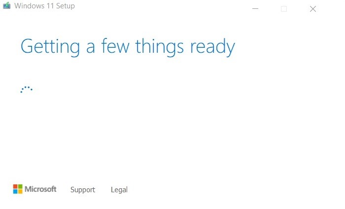 Windows11 Install Media Creation Getting Things Ready