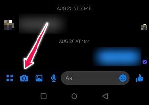 Create Boomerang Videos Facebook Camera Button
