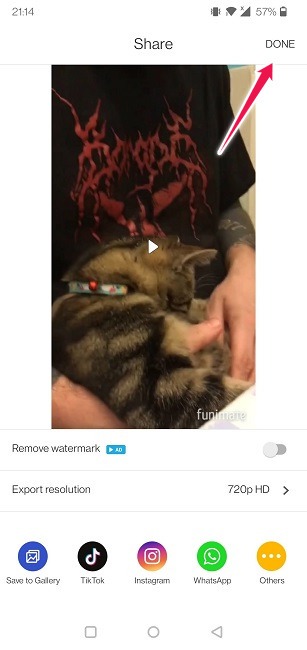 Create Boomerang Videos Funimate Done Share