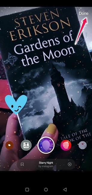 Create Boomerang Videos Instagram Add Decorations