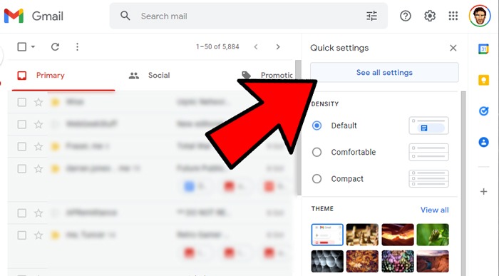 Create Gmail Desktop App See All Settings