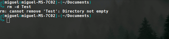 Deletefolder Emptyflag