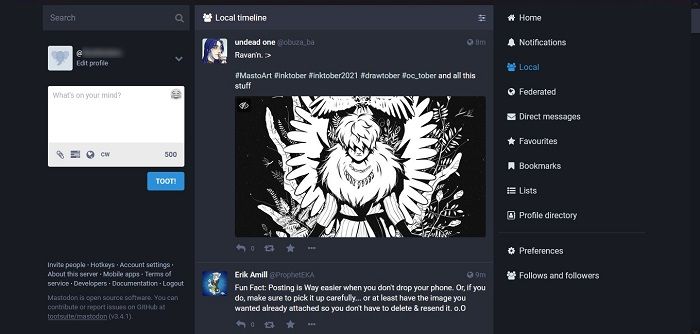 Facebook Alternatives Social Mastodon
