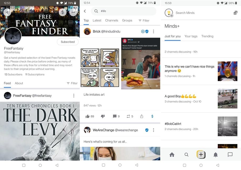 Facebook Alternatives Social Networks Minds