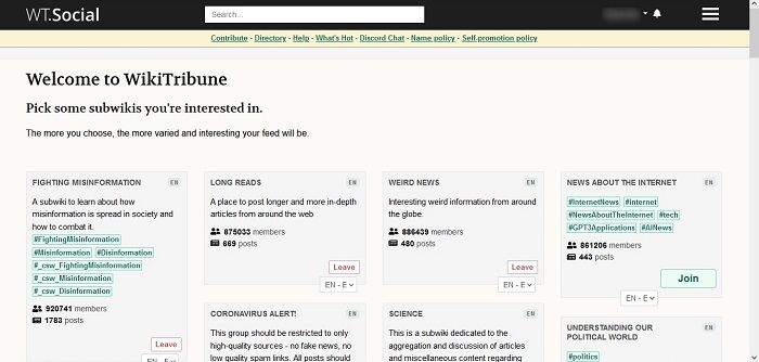 Facebook Alternatives Social Wt Social