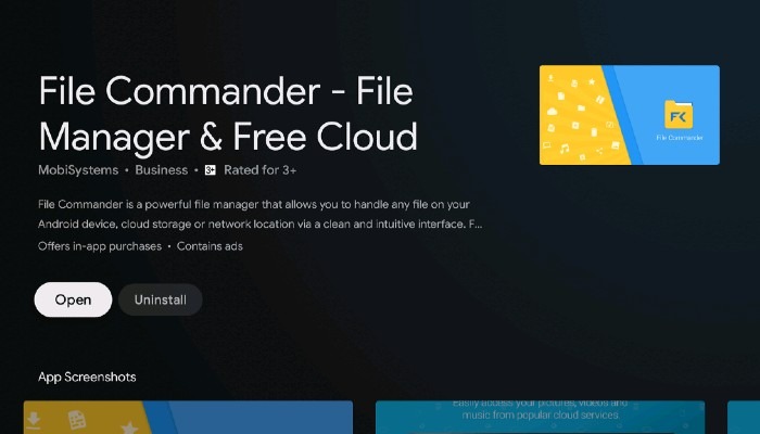 File Commander Androidtv