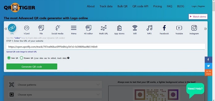 How To Create Spotify Codes Qr Tiger