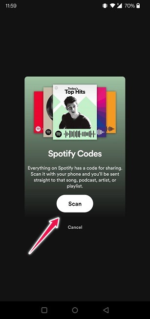 How To Create Spotify Codes View Scan Code Mobile