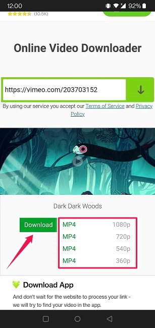 How To Download Any Video Screen Recorder Android Savefrom Select Quality