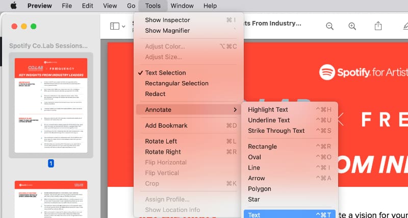 How To Edit Pdf Desktop Online Tools Macos Preview