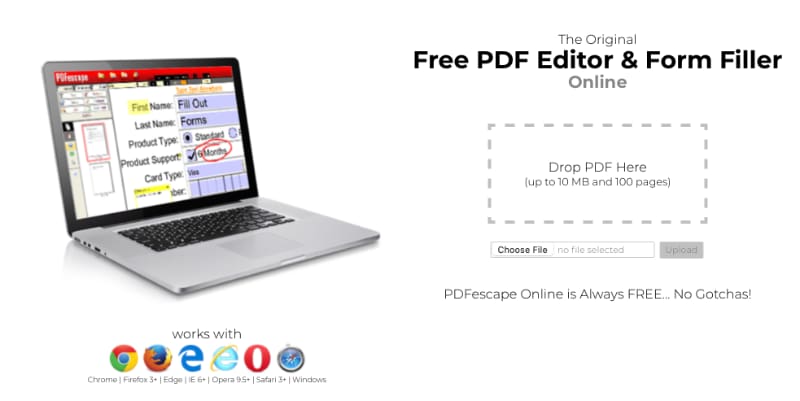How To Edit Pdf Desktop Online Tools Pdfescape