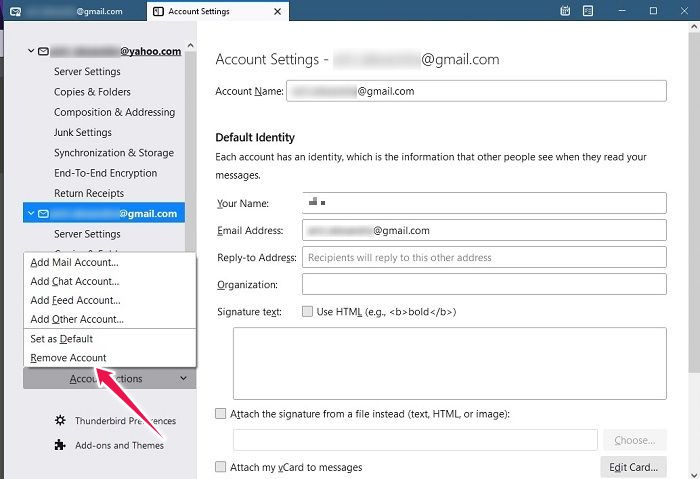How To Read Yahoo Mail Any Email App Thunderbird Delete Account