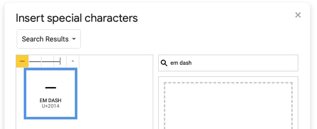 How To Type Em Dash Google Docs Chromebook