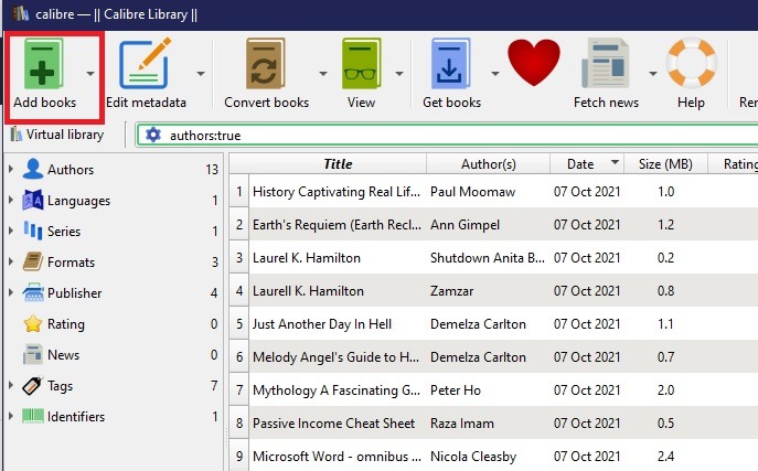How To Use Kindle Without An Amazon Account Calibre Add